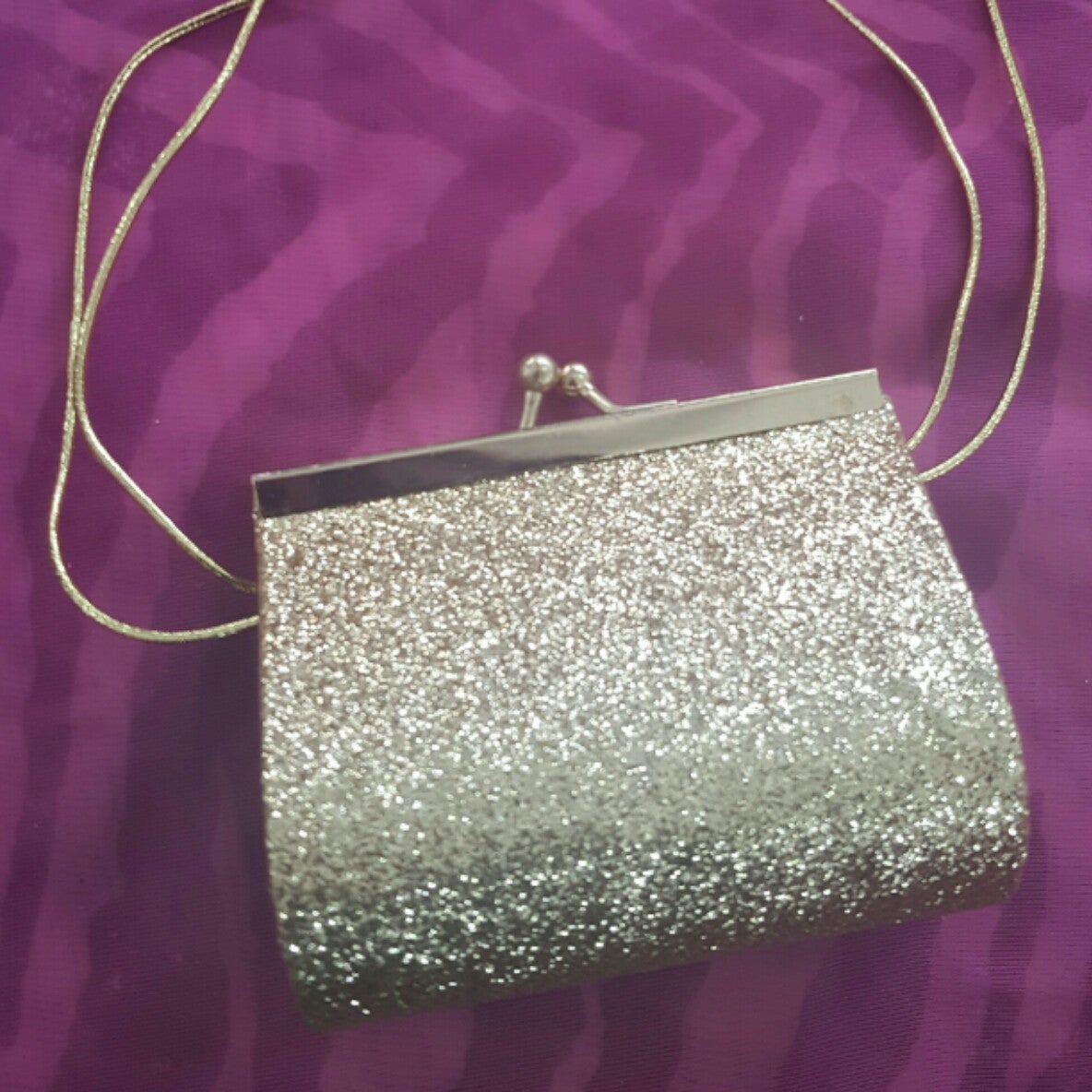 Fashion Women Glitter Silver Colors Clutch Purse Evening Party Wedding  Banquet Handbag Shoulder Bag Elegant Bussiness Handbag - Walmart.com